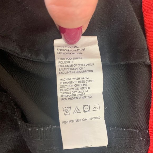 Izod Black Men's 42 Chino Golf Shorts - Picture 5 of 7